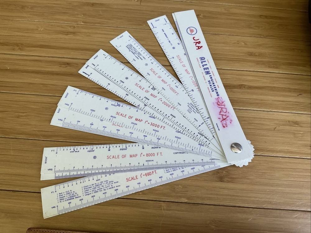 Allen Engineering Scales and, Leather Case