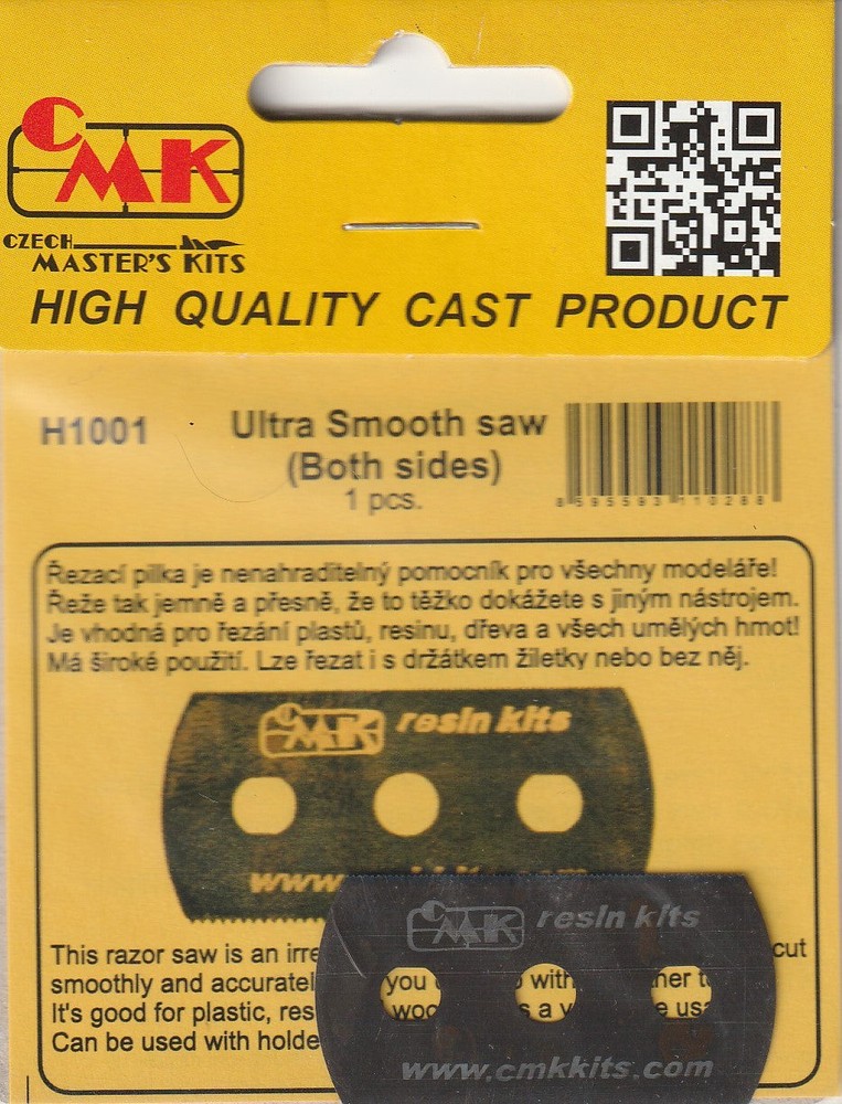 CMK Razor Saw Smooth Both Sides 1 piece H1001