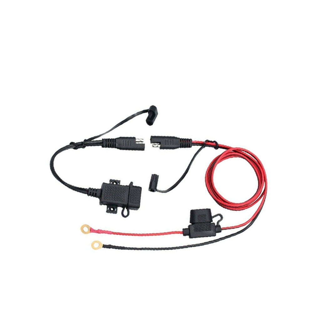 Motorcycle Dual Handlebar Phone USB Cigarette Charger Lighter Socket Waterproof