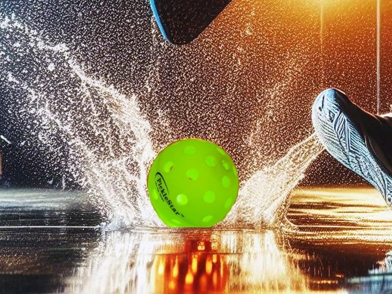 PickleStar Gen 2 Premium LED Pickleball Balls - Next-Generation Glow & Perfec...