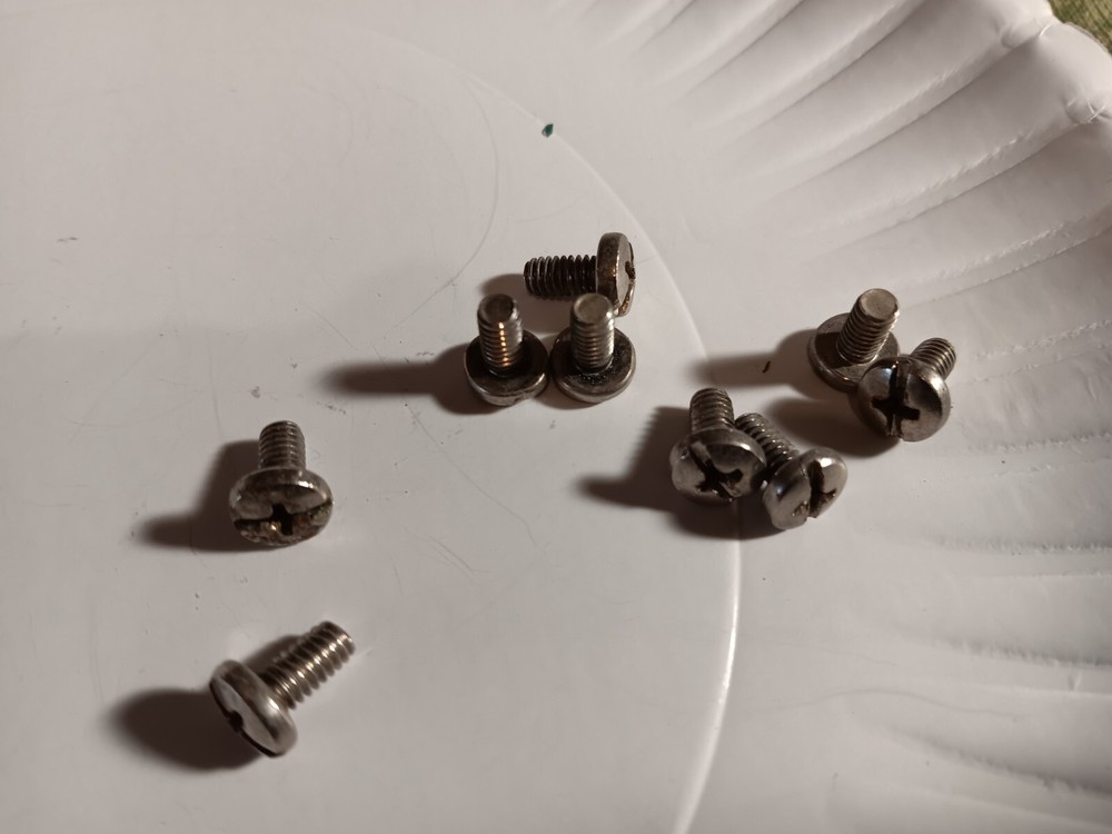 📈SANSUI TR-707A RECEIVER 👈 💥 BOTTOM PANEL SCREWS 💥 OEM SCREWS