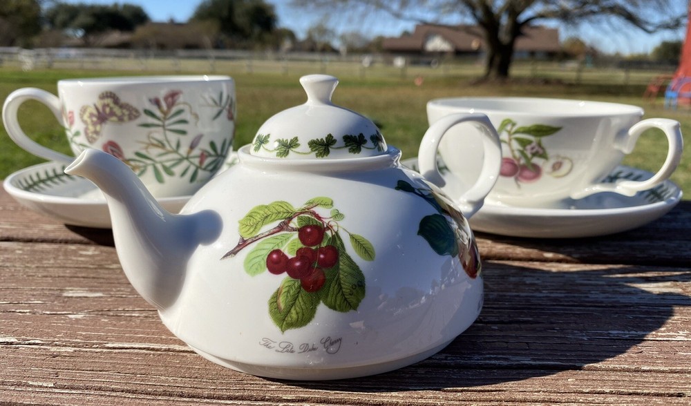 6pc Portmeirion Tea Set