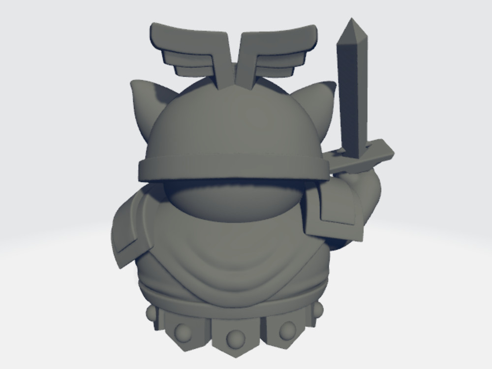 Chibi Tykes - Paladin Pig