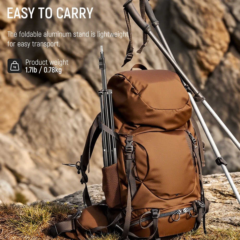 NEEWER ST210D 7' Light Stand (2-Pack) for Studio Lighting