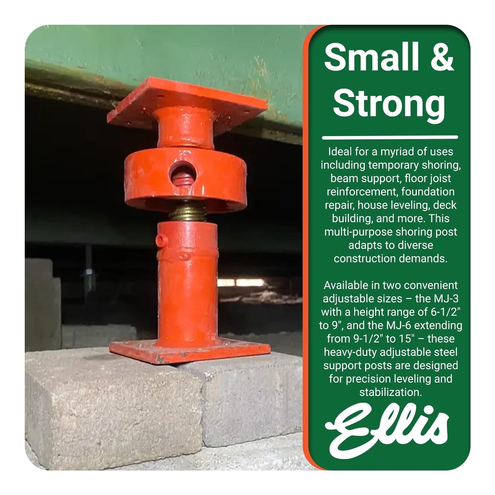 Manufacturing Adjustable Mini Screw Jack Post – House Jack for Foundation, Fl...