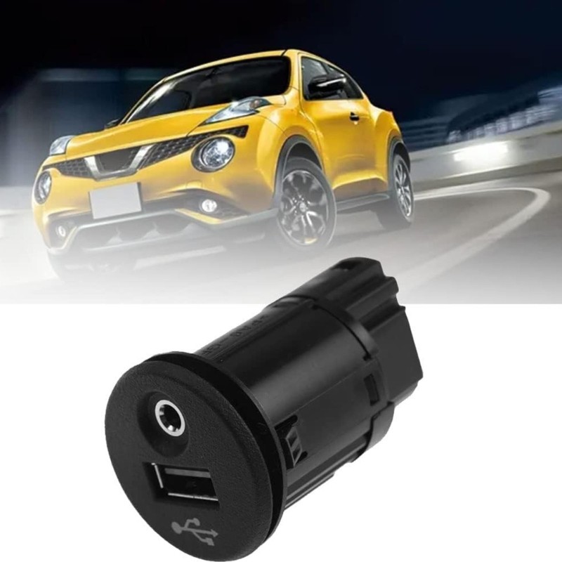 Car USB 3.5mm Input Socket For Frontier 2011-2019 Replaces Part Number