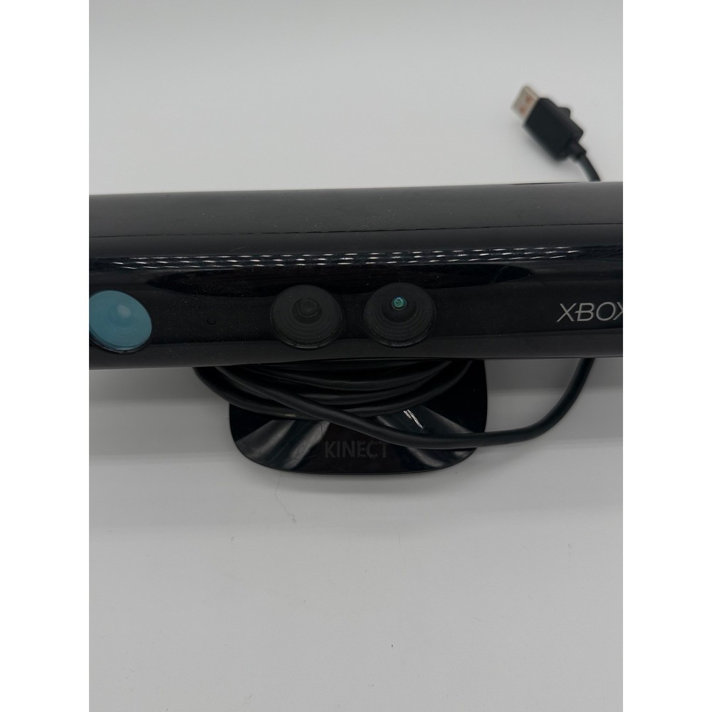 Microsoft Xbox 360 Kinect Sensor Model 1473 Black Motion Camera Untested