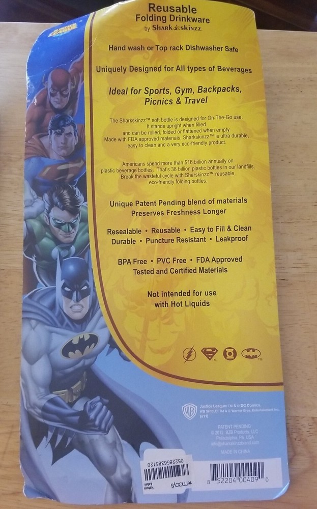 Batman Reusable Folding Drinkware