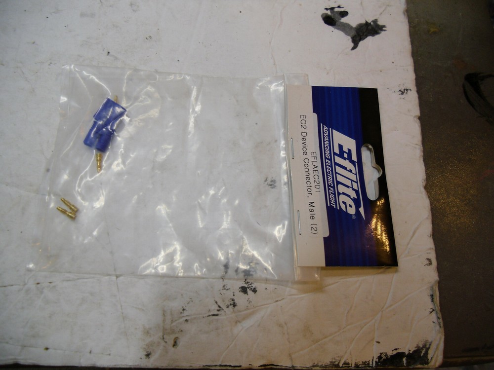 E flite EFLAEC201 battery connector male EC2