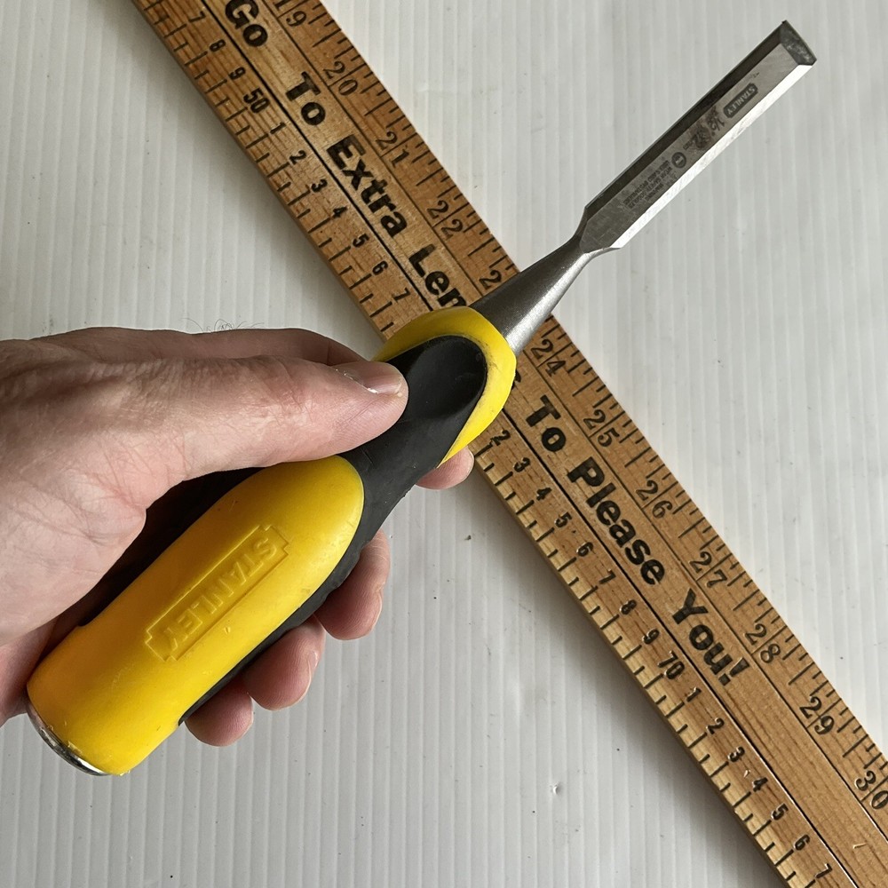 Stanley Wood Chisel 1/2" Metal Strike Plate