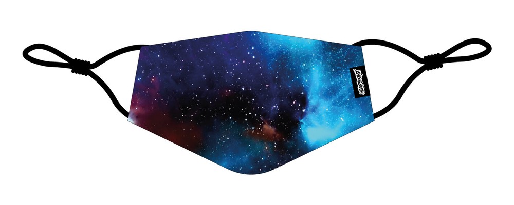HEADSKINZ - REUSABLE COTTON FACE MASK - GALAXY