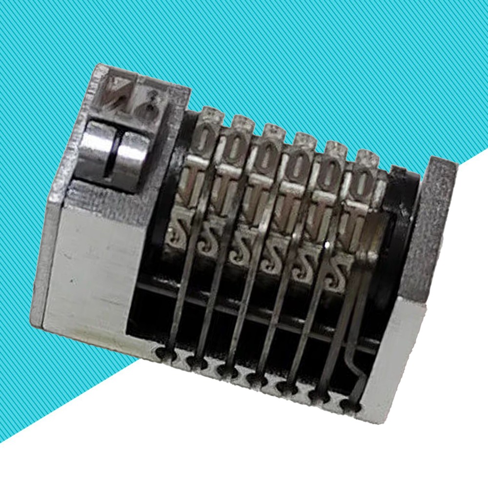 Small Mini 6 Digit 4X8 Roman Backward Printing Machine Printer Numbering Machine