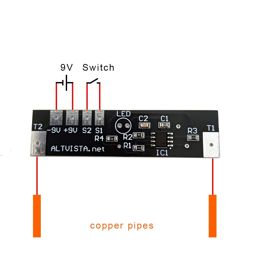 Hulda Clark Zapper, PCB board 30kHz