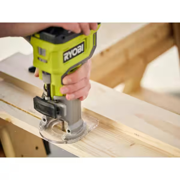 RYOBI ONE+ 18V Cordless Compact Fixed Base Router (Tool Only)