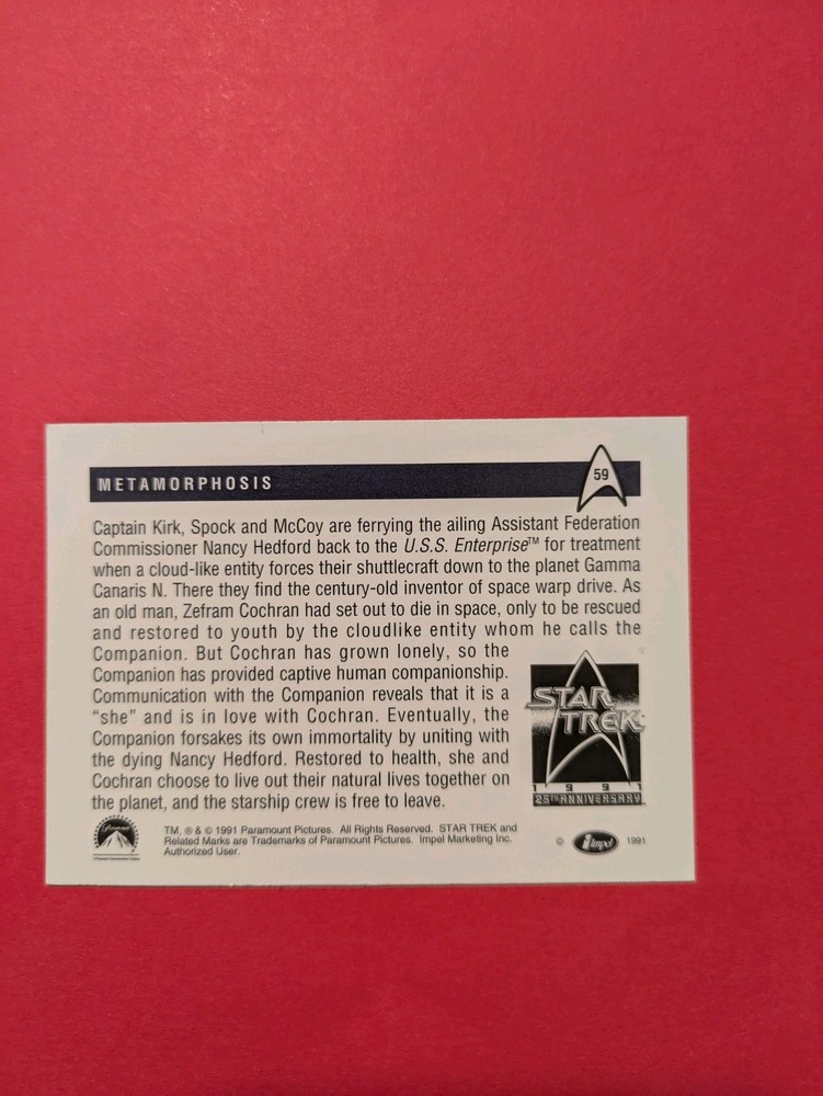 1991 Star Trek Cards