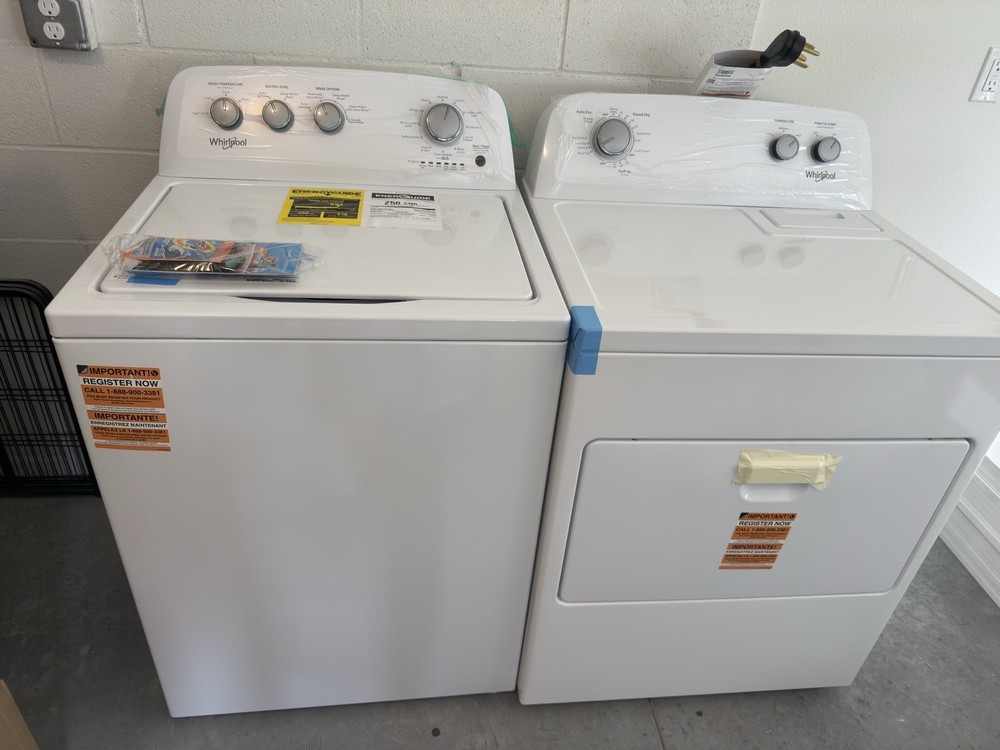 Whirlpool Washer And Dryer