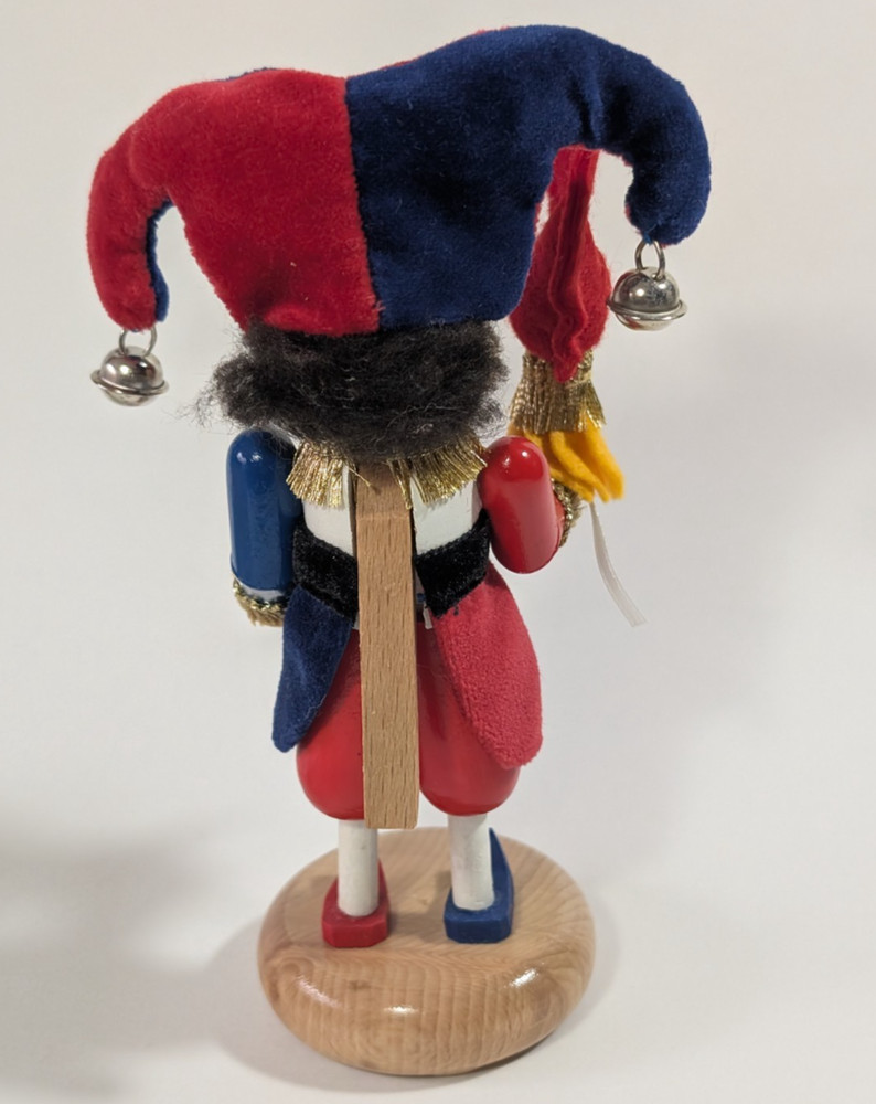 Steinbach 5" Mini Nutcracker "JESTER" w Box Germany 2874/10000 & Mini Nutcracker