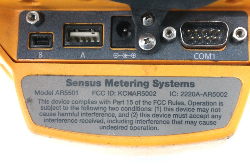 Sensus Metering Systems AR5501 Field Data Collector & Charging Cradle 138-1367