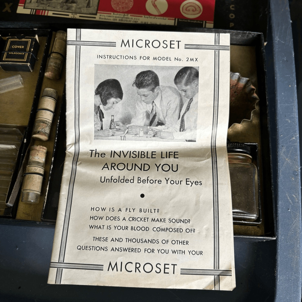 Microset Model 2MX With 125 Power Microscope