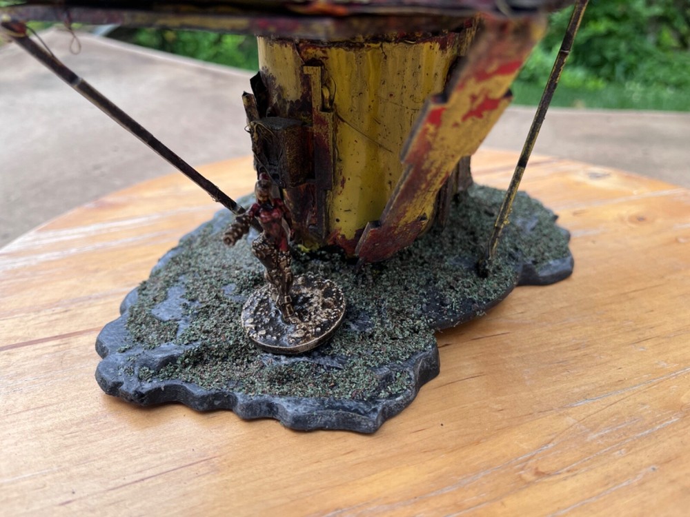 Sci-Fi Terrain pieces .14 – Tabletop Gaming scratch built.