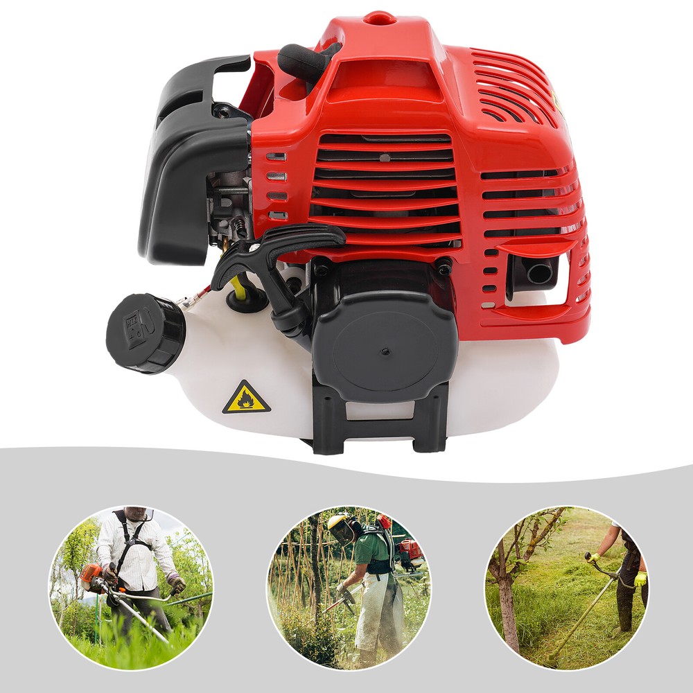 3HP Gasoline Engine Single-cylinder Hand-pull Engine Air Cooling 42.7CC 2 Stroke