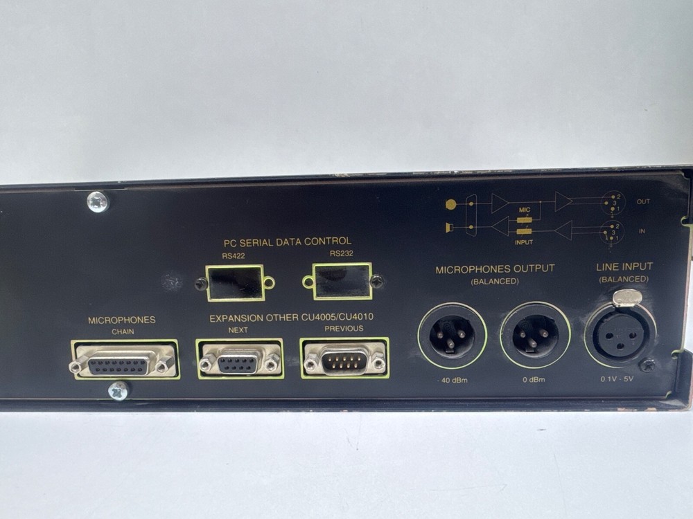 DIS Danish Interpretation System CU4005 Central Unit