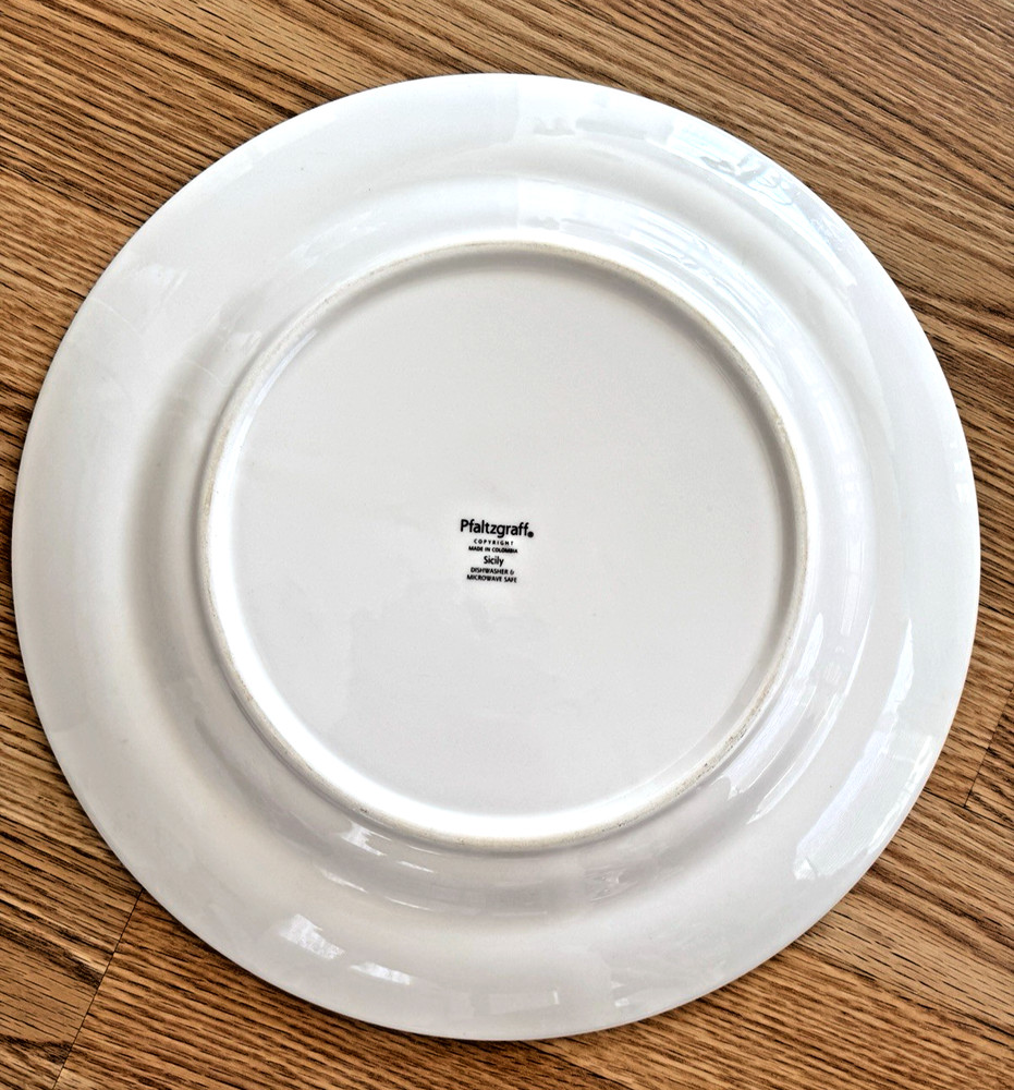Pfaltzgraff Sicily 12.5" Round Plate/Platter