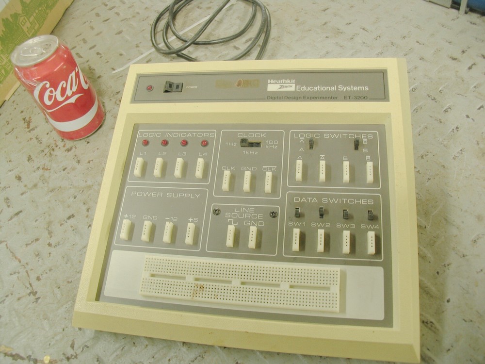 HEATHKIT ZENITH Digital Design Experimenter Unit # ET-3200
