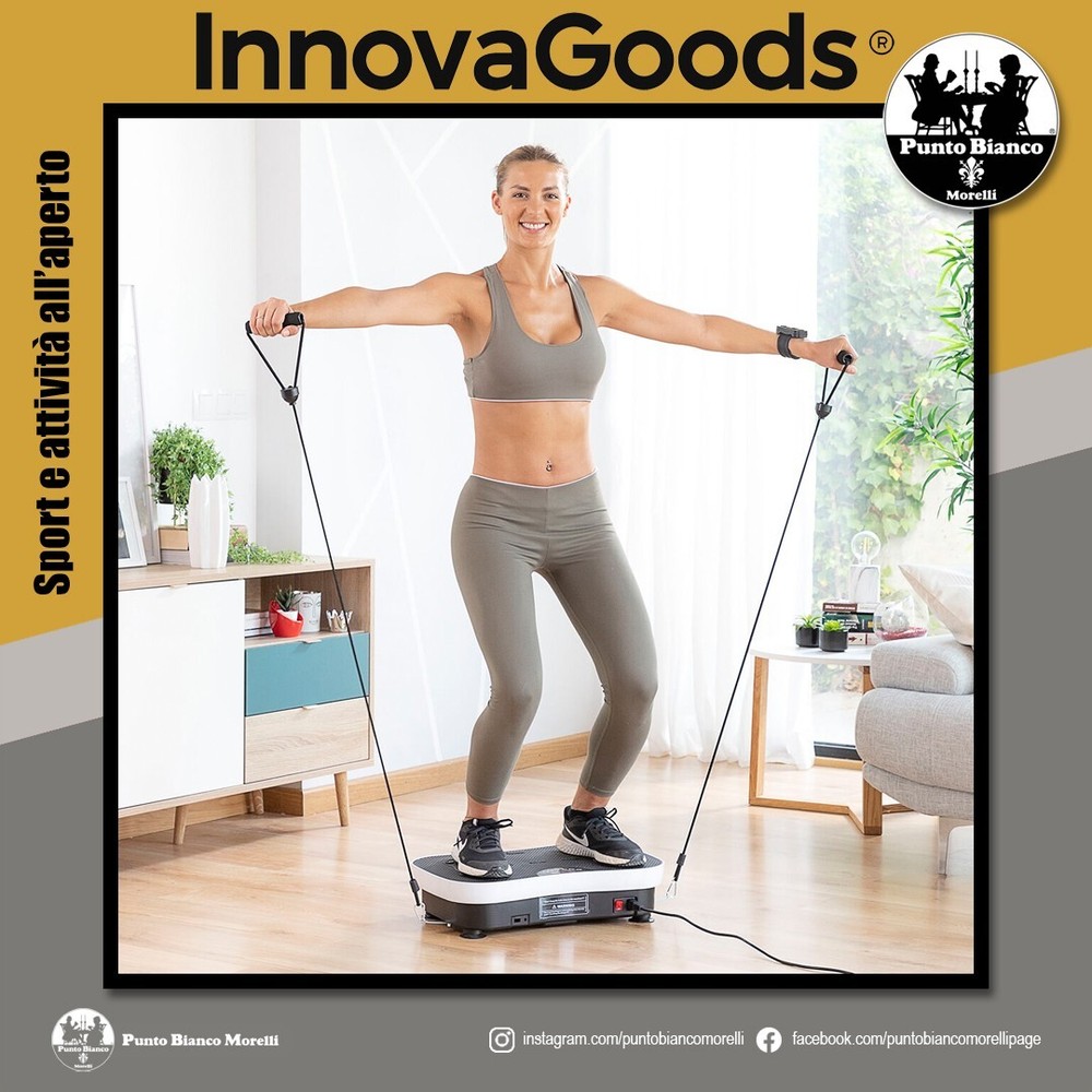 Vibrating Floor with Accessories Gym and Home Abdominal Tools