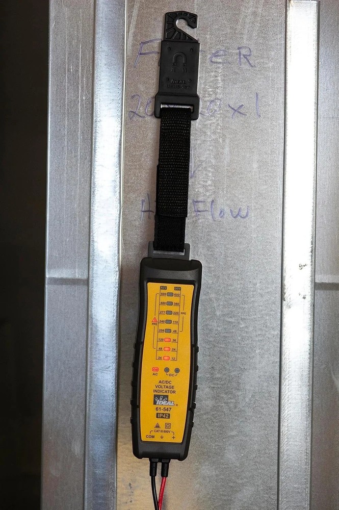 Ideal Electrical 61-547 8 Range AC/DC Voltage Indicator w/PolarityIndicator