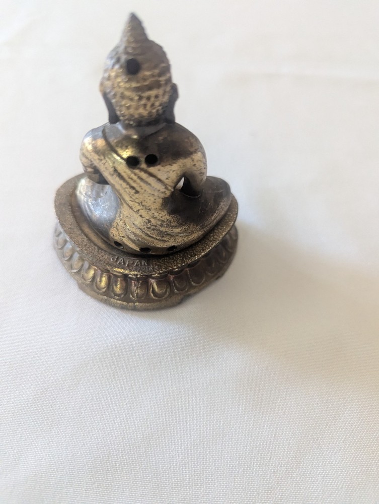 Brass Sitting Statue Incense Burner
