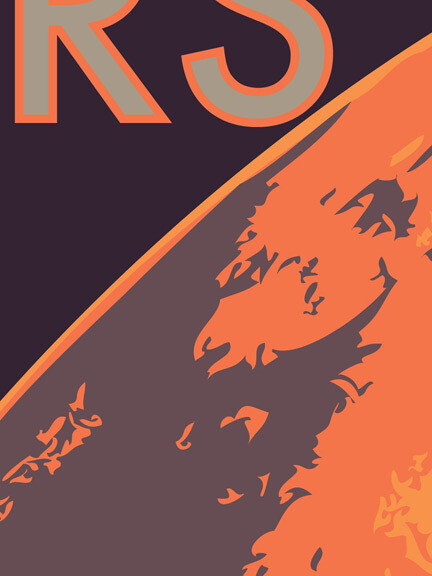 “Explore Mars” Space Exploration Retro Outer Space Travel Poster - 16x24