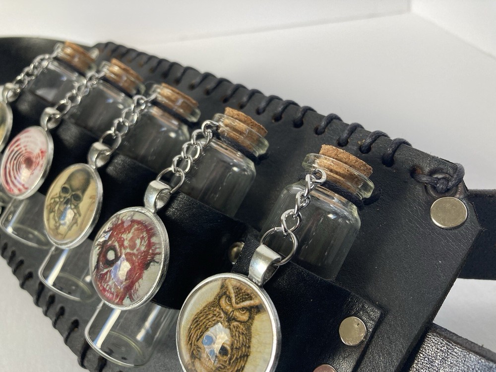 Necromancer Potion Bottle Belt