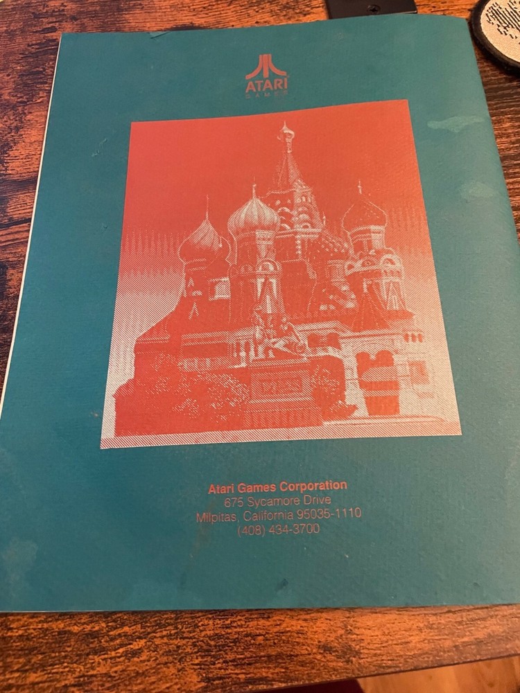 Atari Tetris Arcade Game Kit Installation Instruction Manual