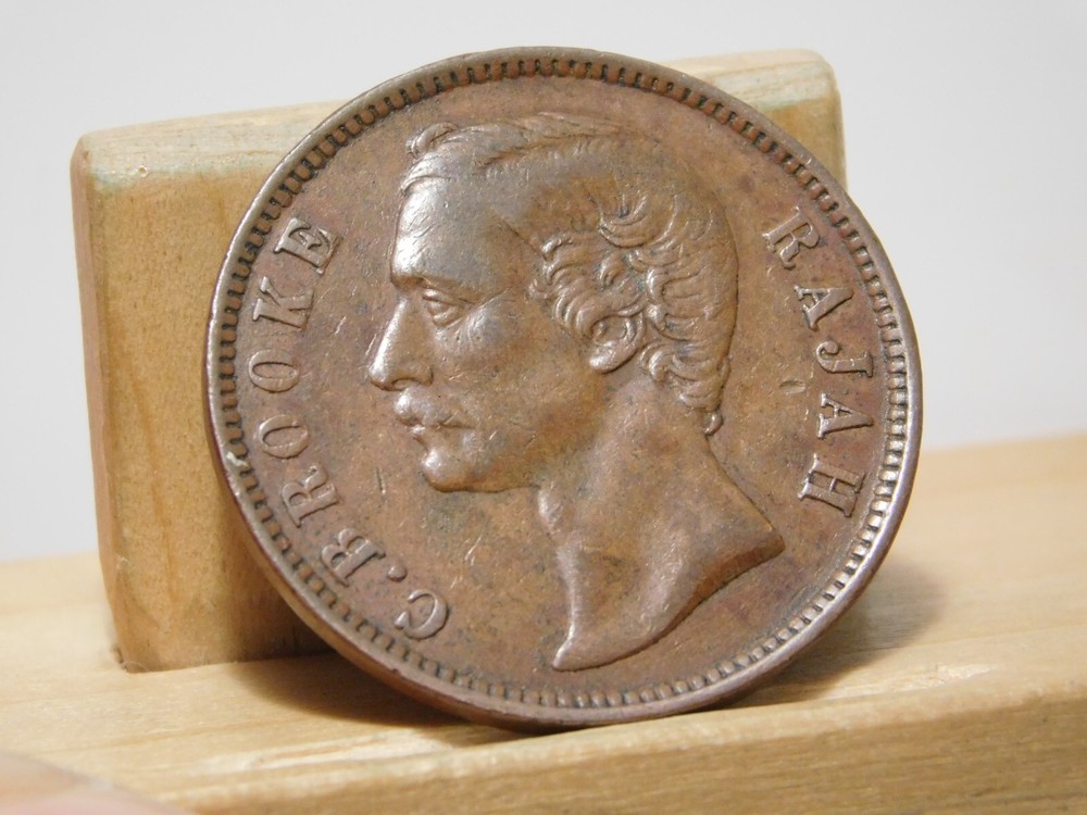 1870 Sarawak one cent