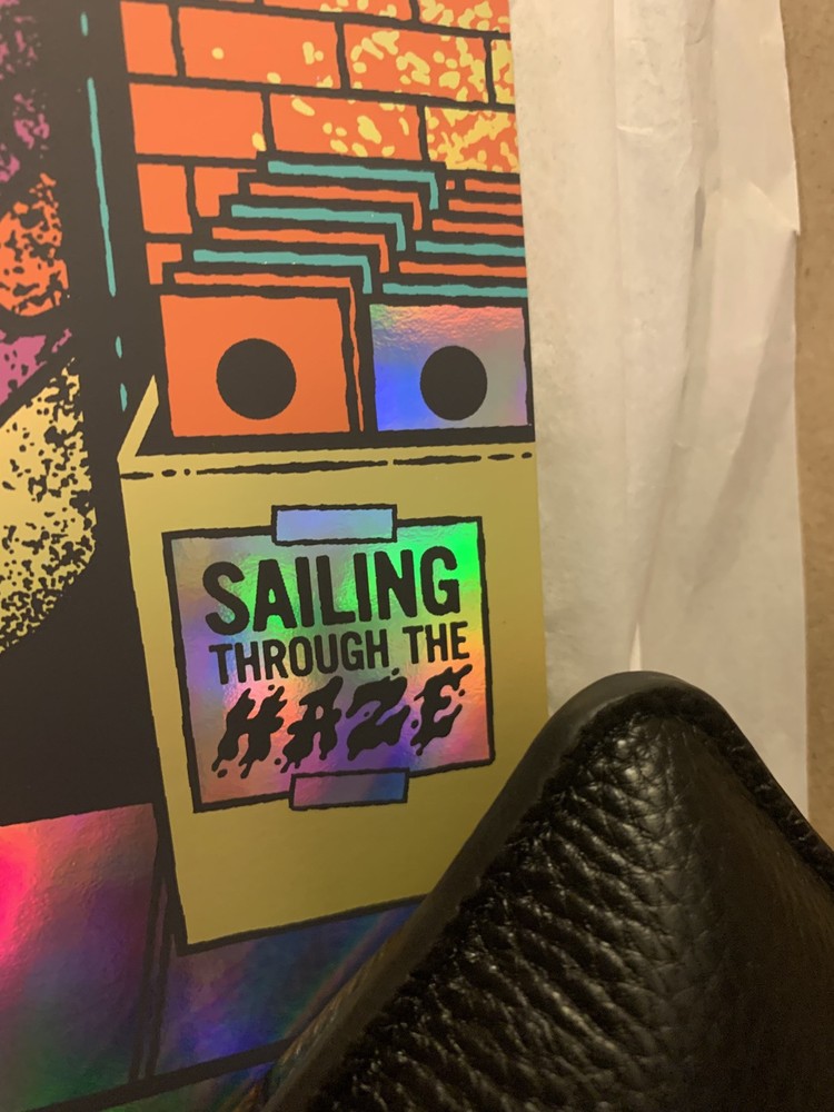 Billy Strings Nashville TN 2025 Rainbow Foil Matching # Set