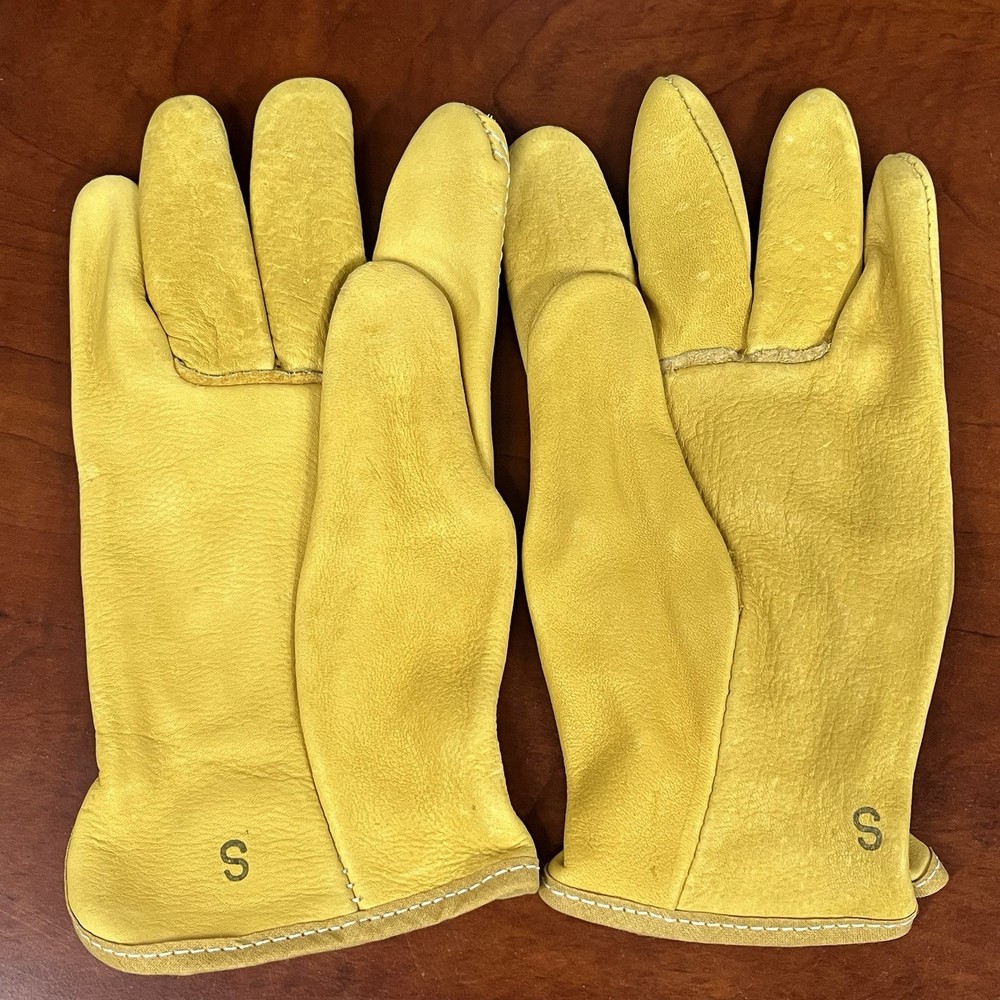 Leather Driver Work Glove Size Small Brand New Pullon