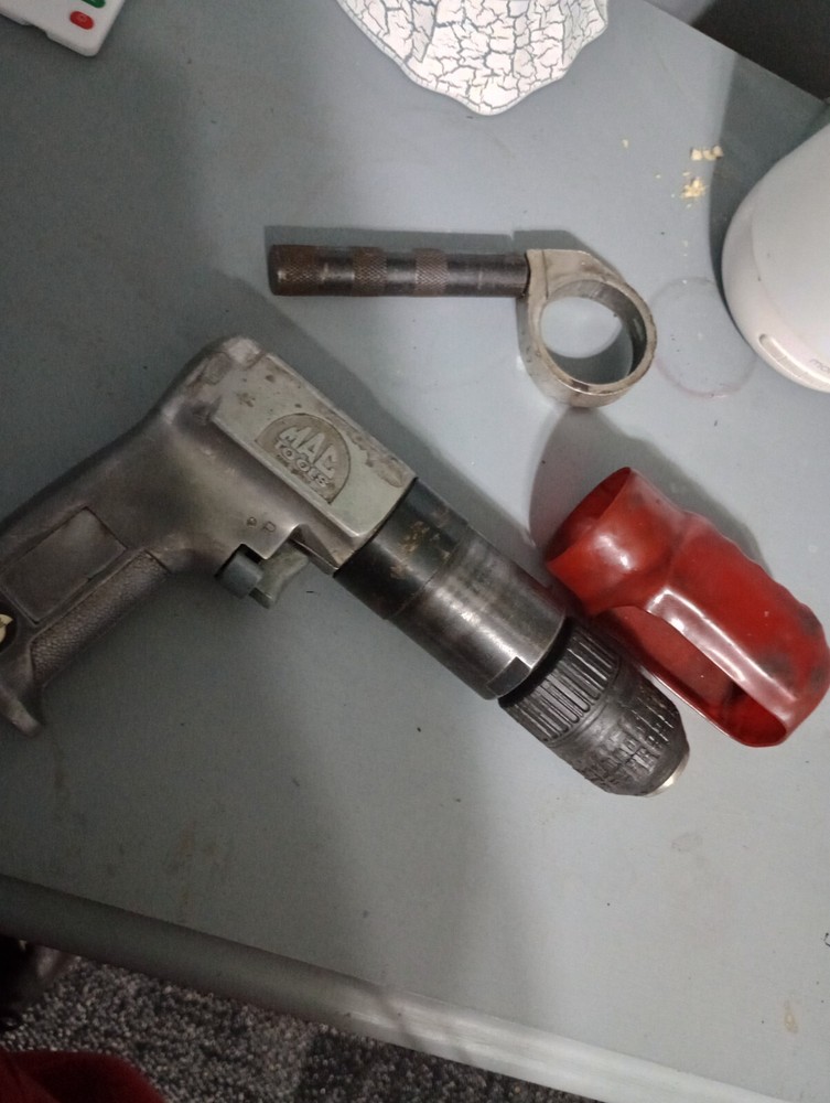 MAC Tools 🇺🇸USA Vintage reversible Air Drill,Works As It Should.