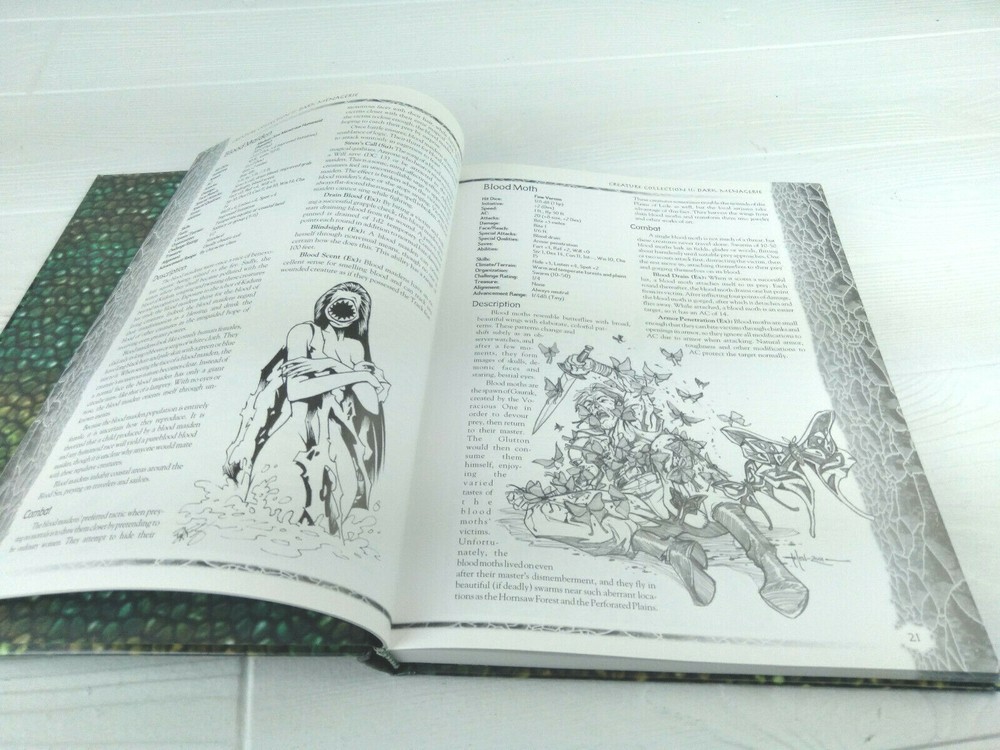 SWORD & SORCERY DARK MENACE II CREATURE COLLECTION CORE RULEBOOK D & D