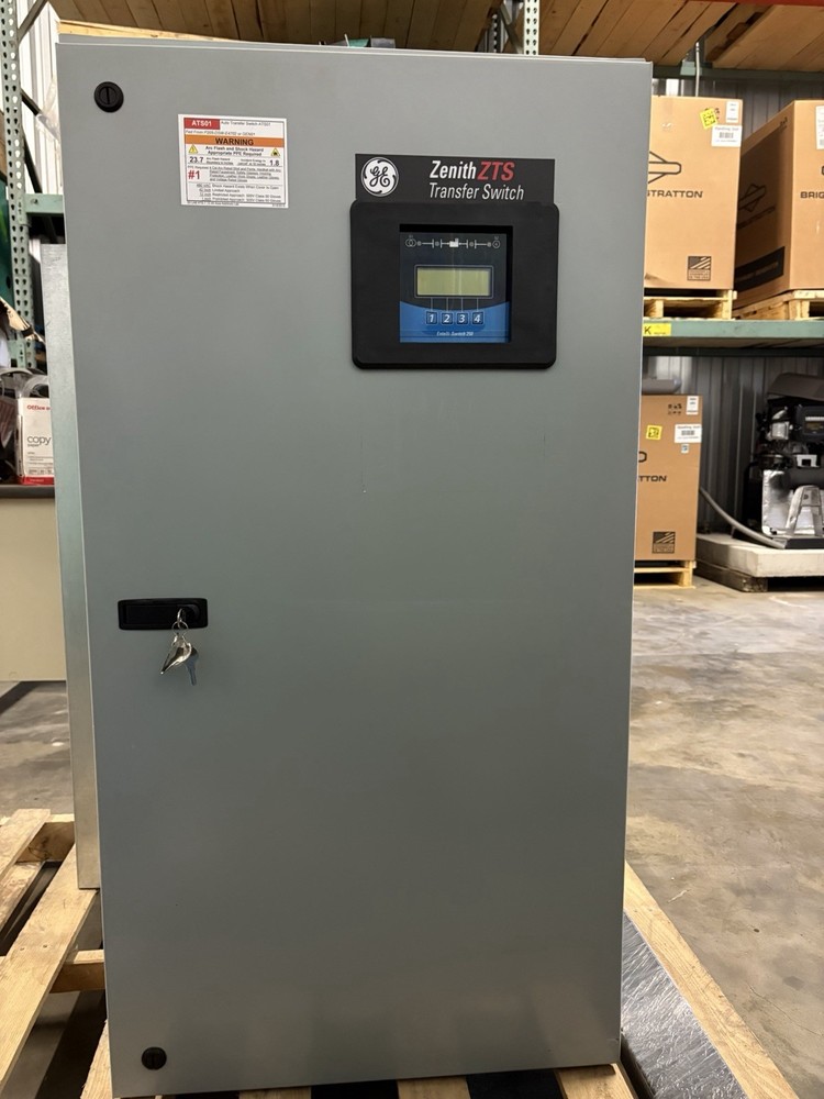 zenith transfer switch 260A, 480v