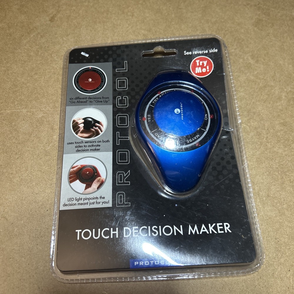 Protocol Touch Decision Maker Toy/Novelty