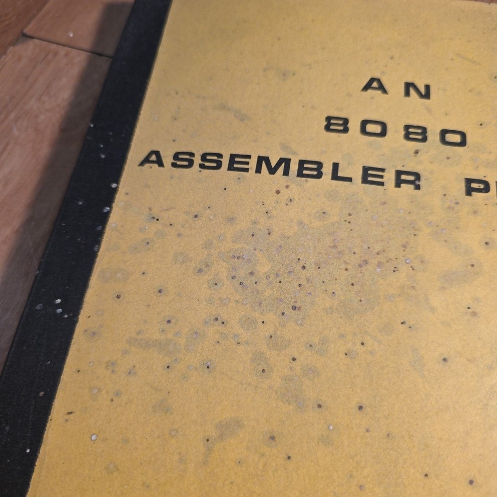 8080 Assembler Program Manual by Nat Wadsworth 1975 Scelbi Computer