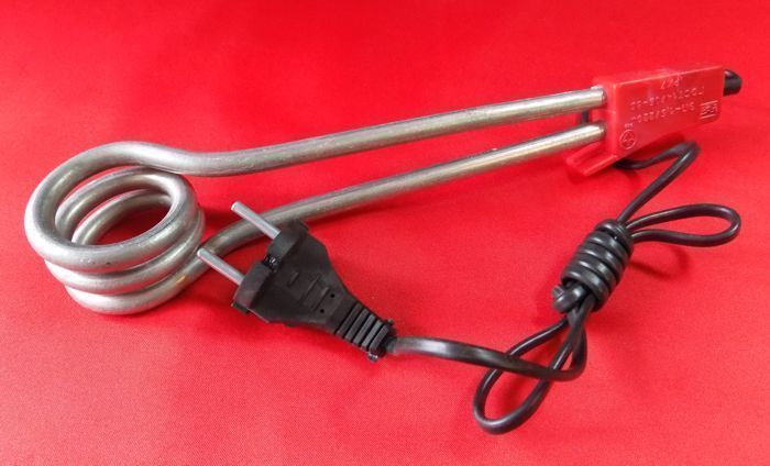 WATER TRAVEL LIQUID HEATER BOILER Portable light weight 1500 Watt 110-220 Volt