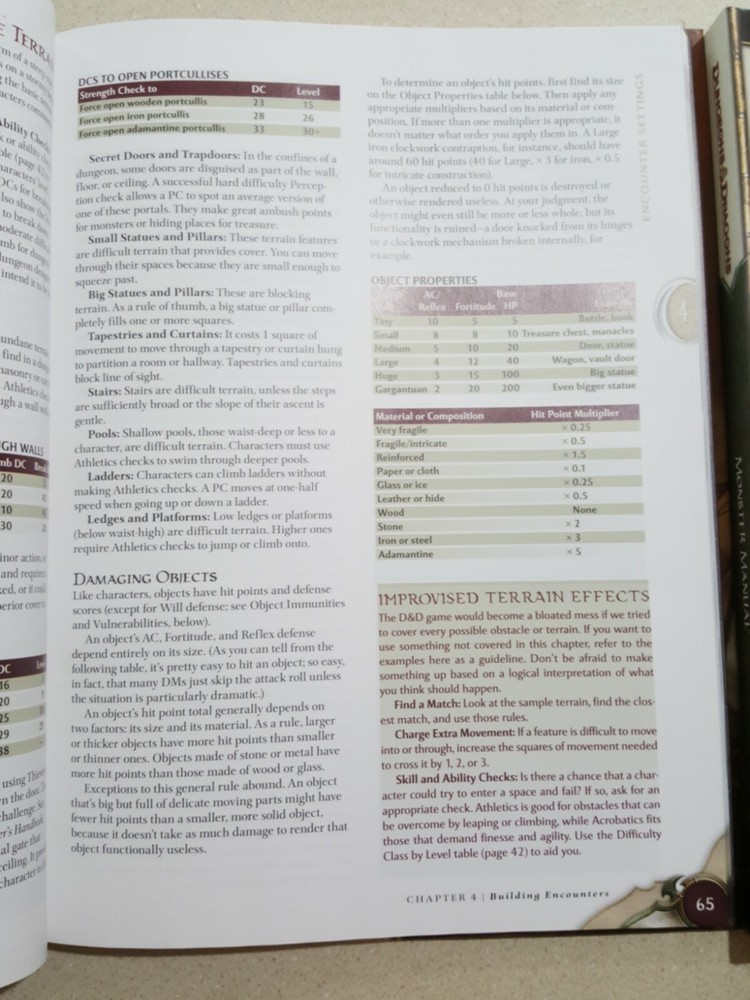 D&D Dungeon Masters Guide 4th Ed D20