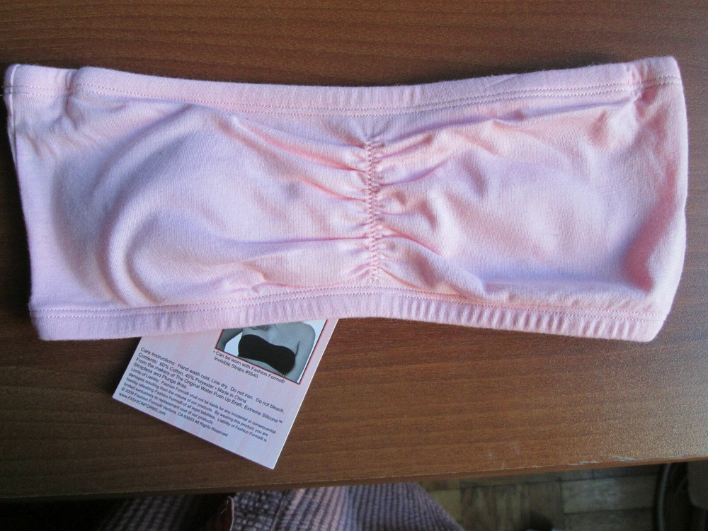 NWT $9 Style Solutions Cotton Bandeau Bra MC693 Various Colors Medium & Large