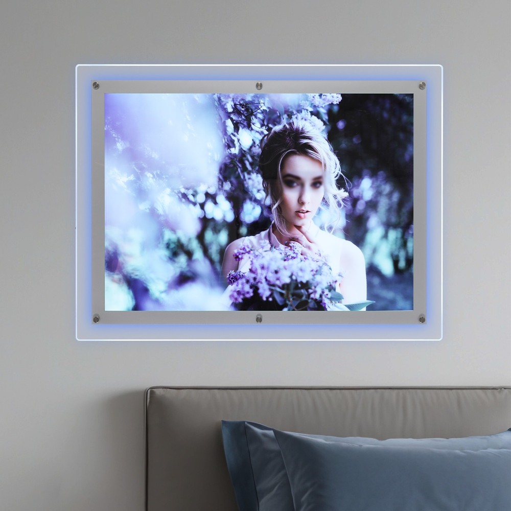 Led Light Box, Led Light Sign Holder, Led Light Advertising Display Frame