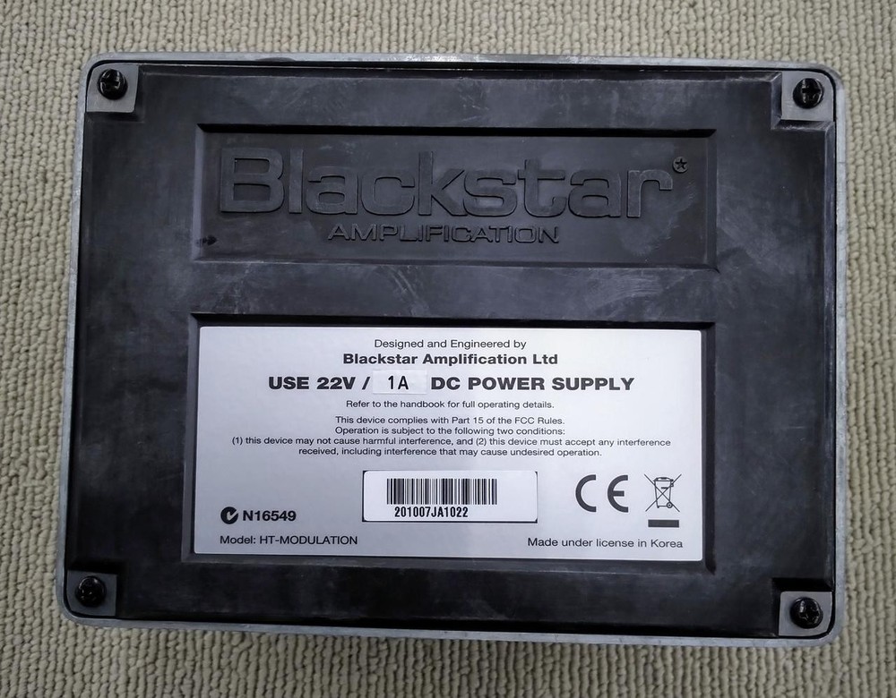 BLACKSTAR HT-MODULATION Effects Pedal