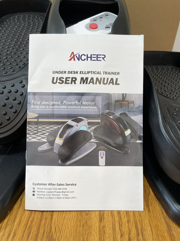 Ancheer Under Desk Elliptical Trainer