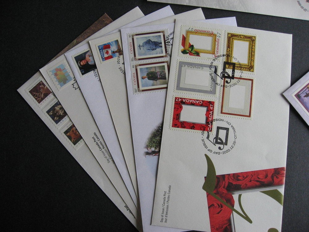 CANADA 30 diifferent FDCs from 2000 a nice group here! PLZ read description!
