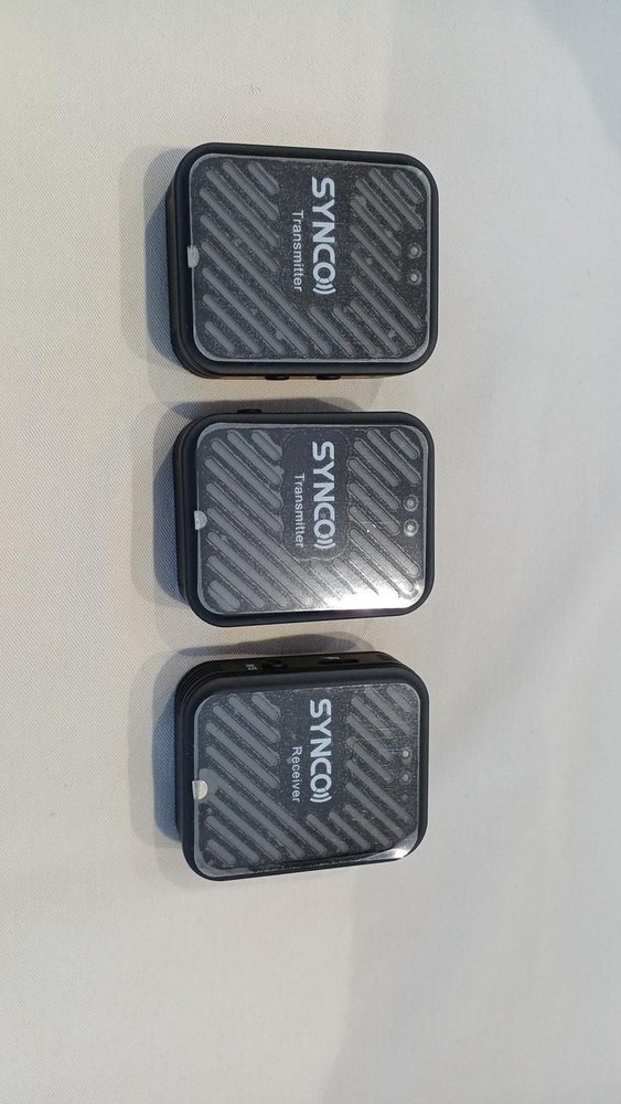 SYNCC Wireless Pin Microphone G1A2) Used